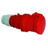 Розетка кабельная 63A 4п(3P+PE) 6ч, 400В,  IP44 Quick-Connect Bals 310490